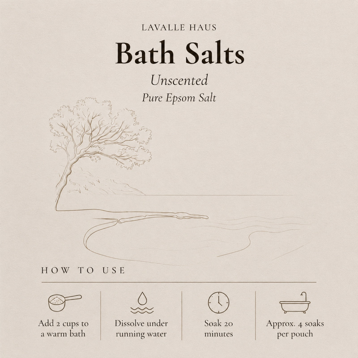 Bath Salts in bath