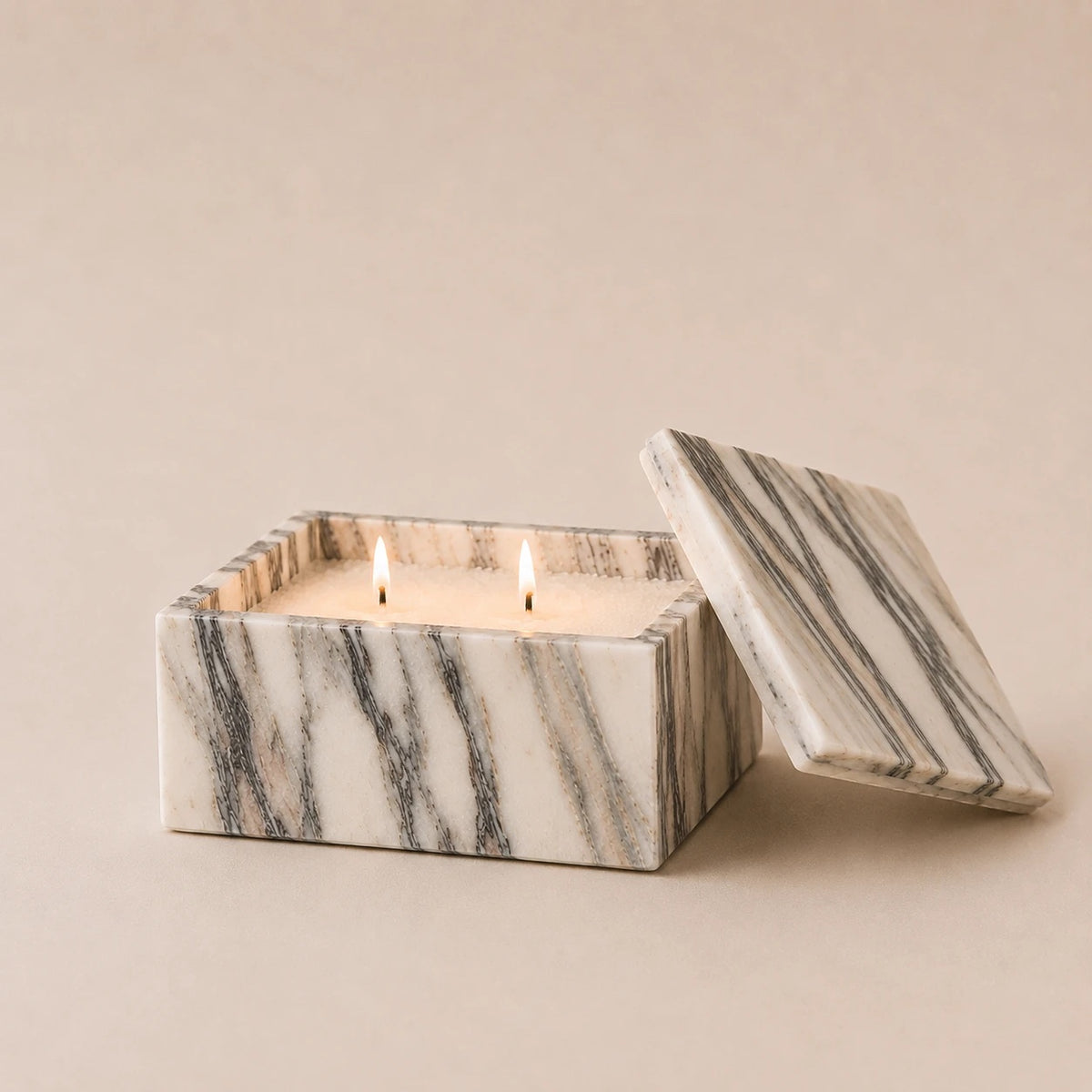 Italian Viola Calcatta Refillable Candle Set — Lavalle Haus